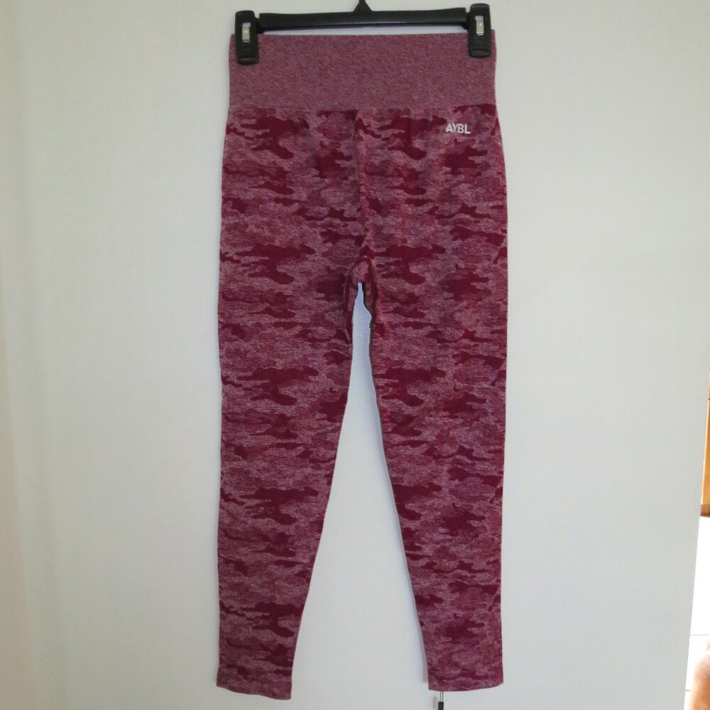 AYBL Evolve Camo Seamless Leggings, Size Large